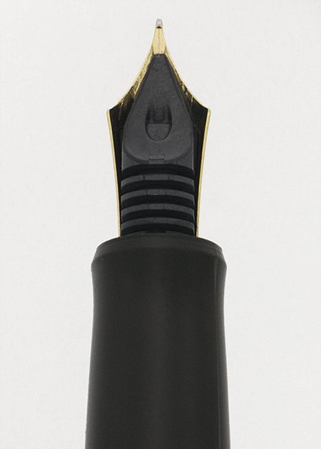 Pilot Custom 74 Fountain Pen - Black, GP Trim, 14k Fine #5 Nib